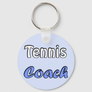 Tennis Coach Schlüsselanhänger
