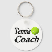 Tennis Coach Schlüsselanhänger (Vorderseite)