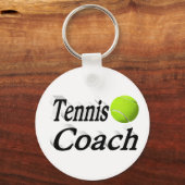 Tennis Coach Schlüsselanhänger (Rückseite)