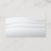 Tennis Coach Sportlehrer Abstrakt Visitenkarte (Rückseite)