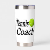 Tennis Coach Thermobecher (Vorderseite)