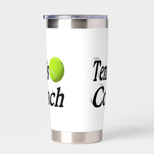 Tennis Coach Thermobecher (Rechts)