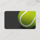 Tennis Coach | Übungsstunden Visitenkarte (Rückseite)