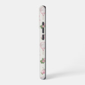 Tennis Collage Pattern iPhone Hülle (Linke Seite)