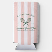 Tennis Country Club | Bachelorette Selters Dosenkühler (Rückseite)