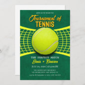 Tennis Country Club Einladung (Vorne/Hinten)