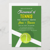 Tennis Country Club Einladung (Vorne/Hinten)