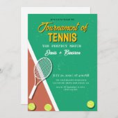 Tennis Country Club Einladung (Vorne/Hinten)