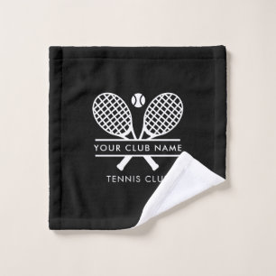 Tennis Country Club Namen in jeder Farbe anpassen Waschlappen