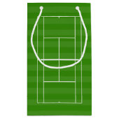 TENNIS COURT LINE MARKIERUNG Kleine Geschenktüte (Rückseite)