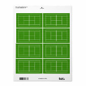 TENNIS COURT LINE MARKING (Vorne)