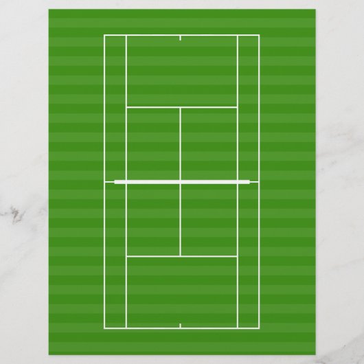 TENNIS COURT LINE MARKING Flyer (Vorne)