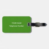 TENNIS COURT LINE MARKING Gepäckmarke Gepäckanhänger (Rückseite horizontal)