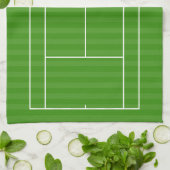 TENNIS COURT LINE MARKING GESCHIRRTUCH (Gefaltet)