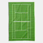 TENNIS COURT LINE MARKING GESCHIRRTUCH (Vertikal)