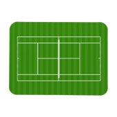 TENNIS COURT LINE MARKING MAGNET (Horizontal)