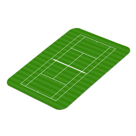 TENNIS COURT LINE MARKING MAGNET (Linke Seite)