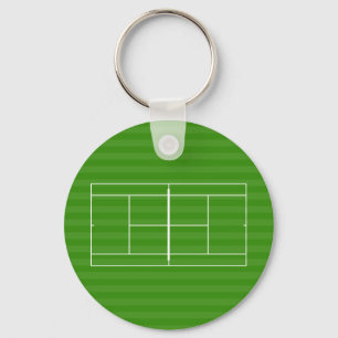 TENNIS COURT LINE MARKING SCHLÜSSELANHÄNGER