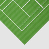 TENNIS COURT LINE MARKING Tissue Seidenpapier (Ausschnitt)