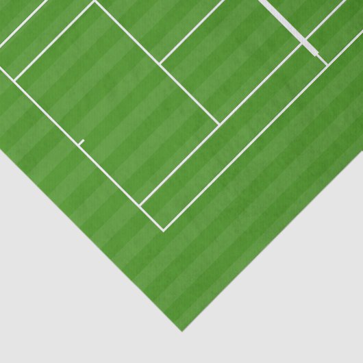 TENNIS COURT LINE MARKING Tissue Seidenpapier (Ausschnitt)