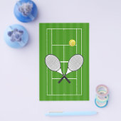 Tennis Court & Tennis Ball Flyer (Einzeln)