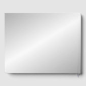 Tennis Custom Silver Gästebuch (Rückseite)