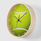 Tennis Custom Yellow Ball Uhr (Winkel)