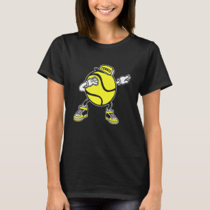 Tennis Dab Fun Court Ball Sportfan T-Shirt