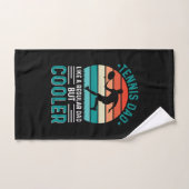 Tennis Dad Retro Sunset Handtuch (Handtuch)