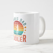 Tennis-Daddy-Kühler Jumbo-Tasse (Vorderseite Rechts)