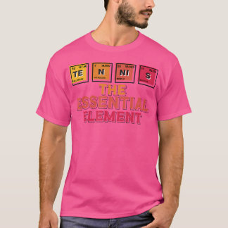 Tennis Das Element Funny Tennis T-Shirt