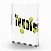 Tennis Das Spiel Fotoblock (Rechts)