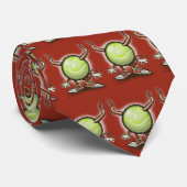Tennis Demon Krawatte (Gerollt)