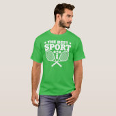 Tennis der beste Sport aller Zeiten T-Shirt (Vorne ganz)