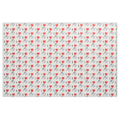 Tennis des Herzens I Stoff (Yard (91,4 cm))