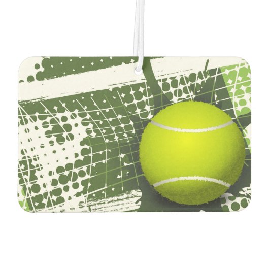 Tennis Design Air Freshener Autolufterfrischer (Rückseite)