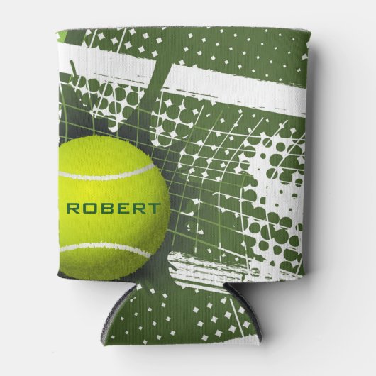 Tennis Design Can Cooler Dosenkühler (Vorderseite)