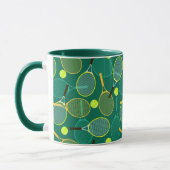 Tennis Design Coffee Tasse (Links)