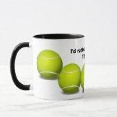 Tennis Design Coffee Tasse (Links)