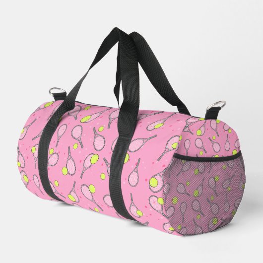 Tennis Design Duffle Bag (Rechte Ecke)