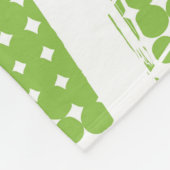 Tennis Design Fleece Blanket (Ecke)