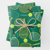 Tennis Design Geschenkpapier Set (Beispiel)