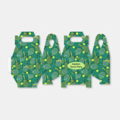 Tennis Design Geschenkschachtel (Ungefaltet)