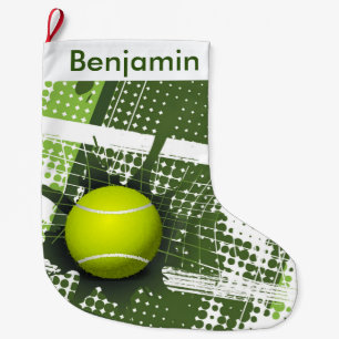 Tennis Design Grosser Weihnachtsmann-Strumpf Großer Weihnachtsstrumpf