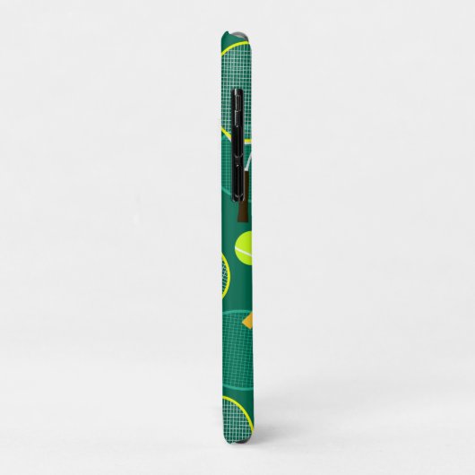 Tennis Design iPhone Pro Case (Hinten/Links)