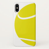 Tennis Design iPhone X Case (Rückseite)
