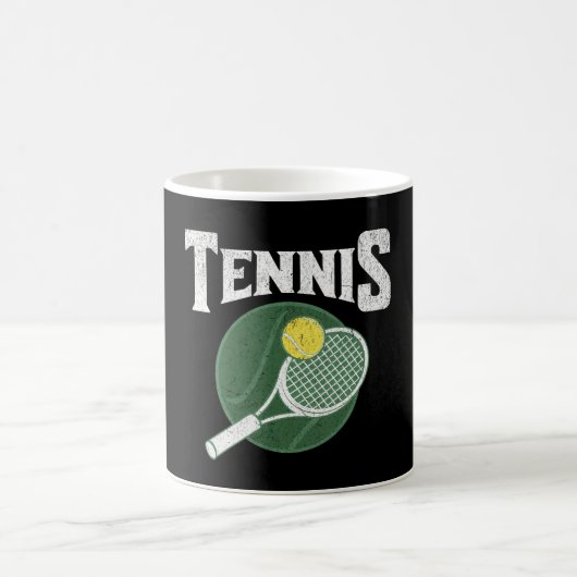 Tennis-Design Kaffeetasse (Mittel)