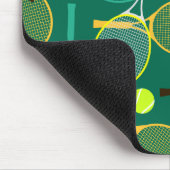 Tennis Design Mousepad (Ecke)