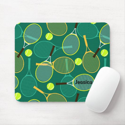 Tennis Design Mousepad (Mit Mouse)