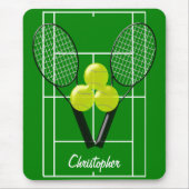 Tennis Design Mousepad (Vorne)